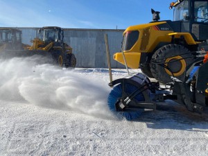 Угловая щетка Метатекс с механическим поворотом 200 см. Диаметр 550 мм