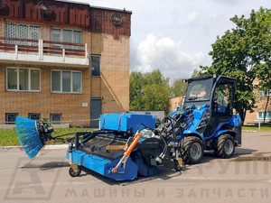Щетка с передним бункером Метатекс BRMFB(A) SS 1800